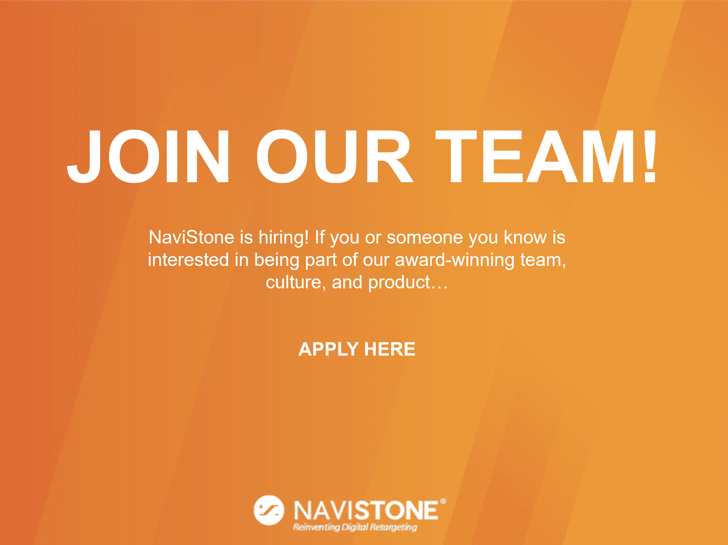 Join Our Team