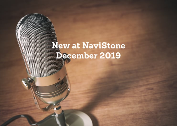 New at NaviStone December